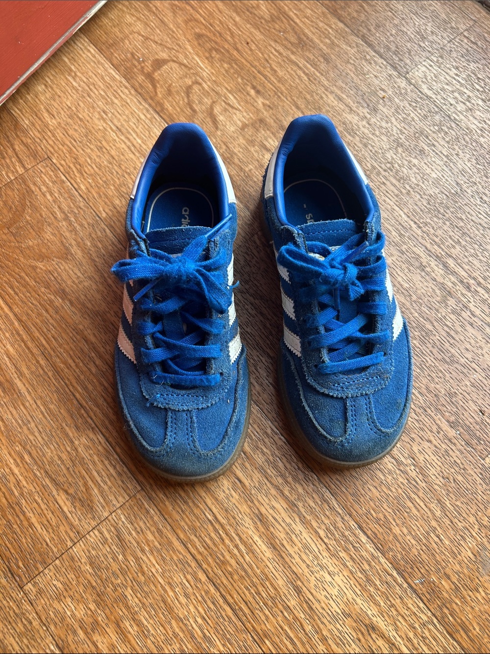 Blue Adidas Spezial Unisex Size 11 Toddler